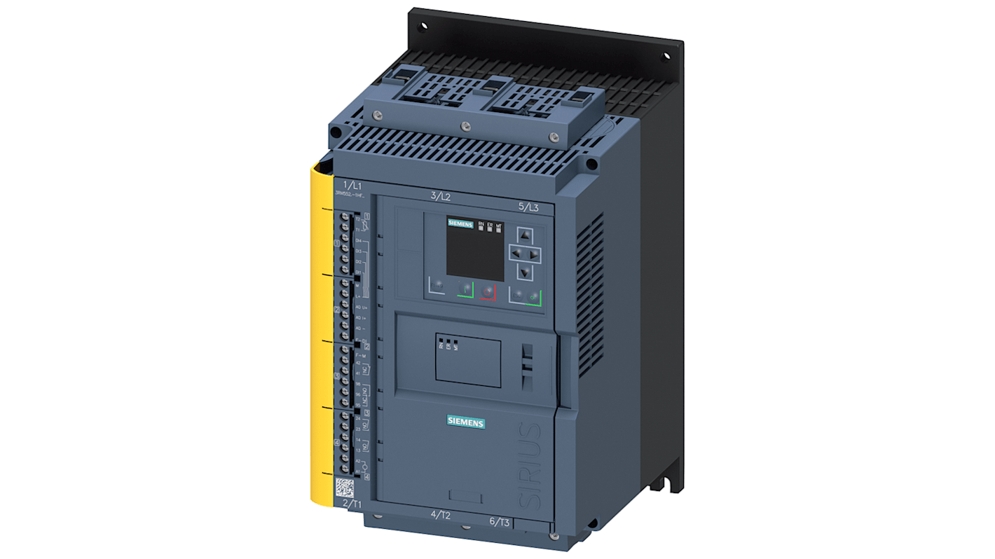 Arrancador directo Siemens SIRIUS, 63 A, 480 V ac, 7,5 kW, trifásico, IP20