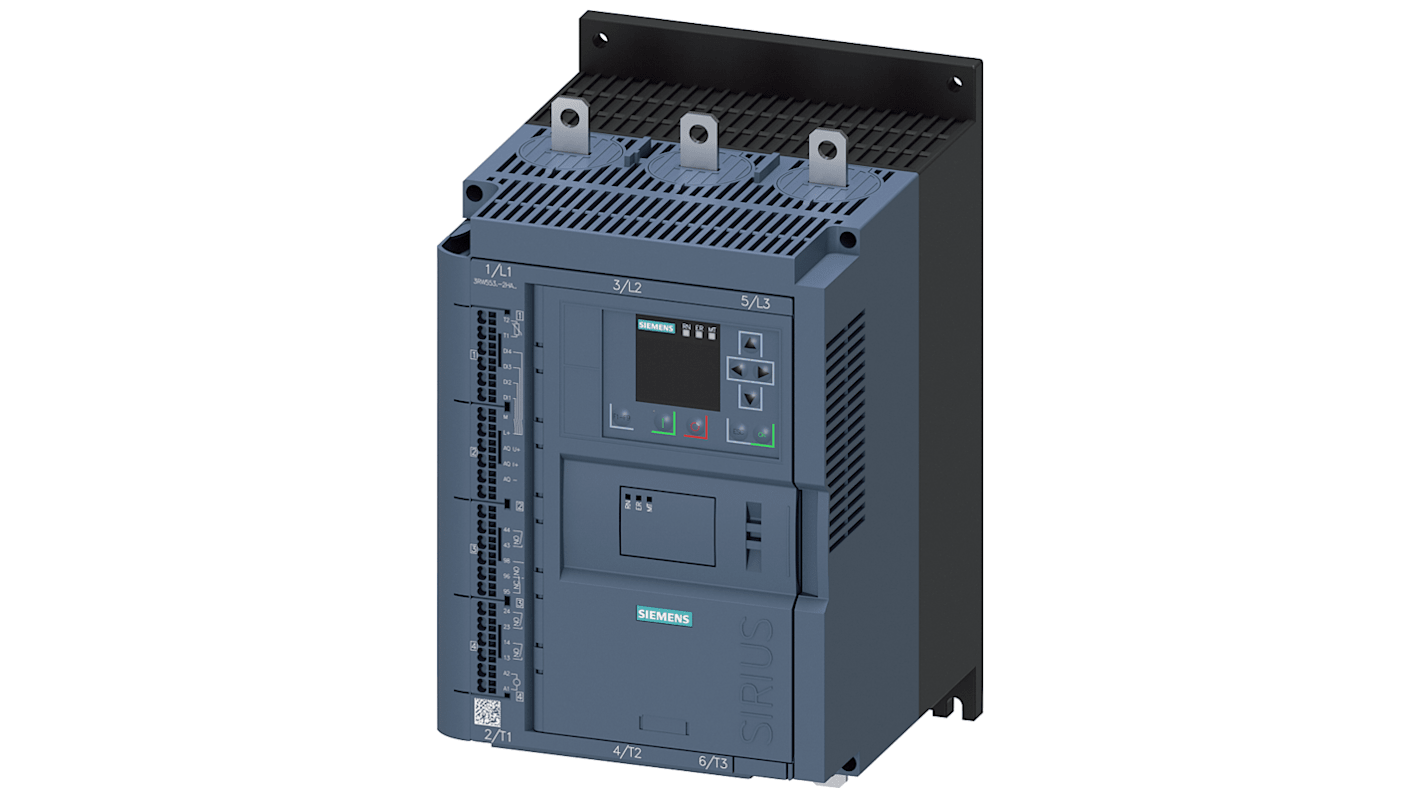 Arrancador directo Siemens SIRIUS, 143 A., 480 V ac, 7,5 kW, trifásico, IP20