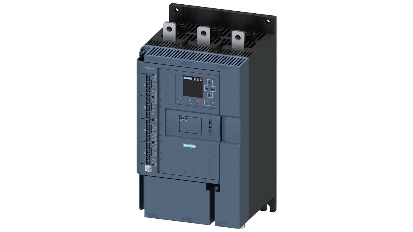 Arrancador directo Siemens SIRIUS, 470 A, 480 V ac, 7,5 kW, trifásico, IP20