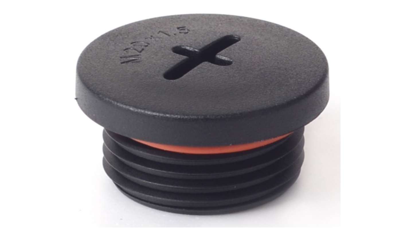 RS PRO Stopping Plug, M20, 20.2mm Hole Diameter, Threaded RS