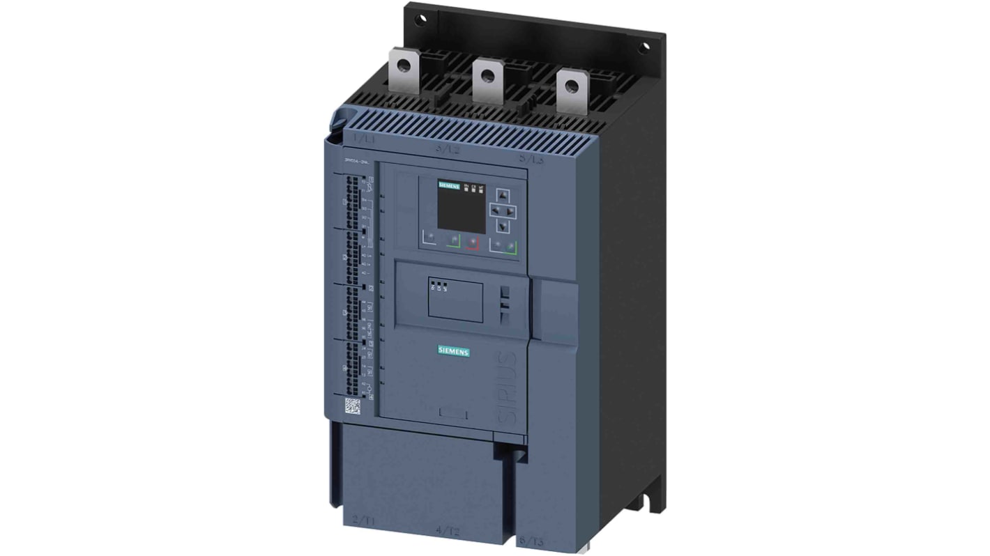 Démarreur moteur progressif, triphasé Siemens, 160 kW 480 V c.a. 315 A