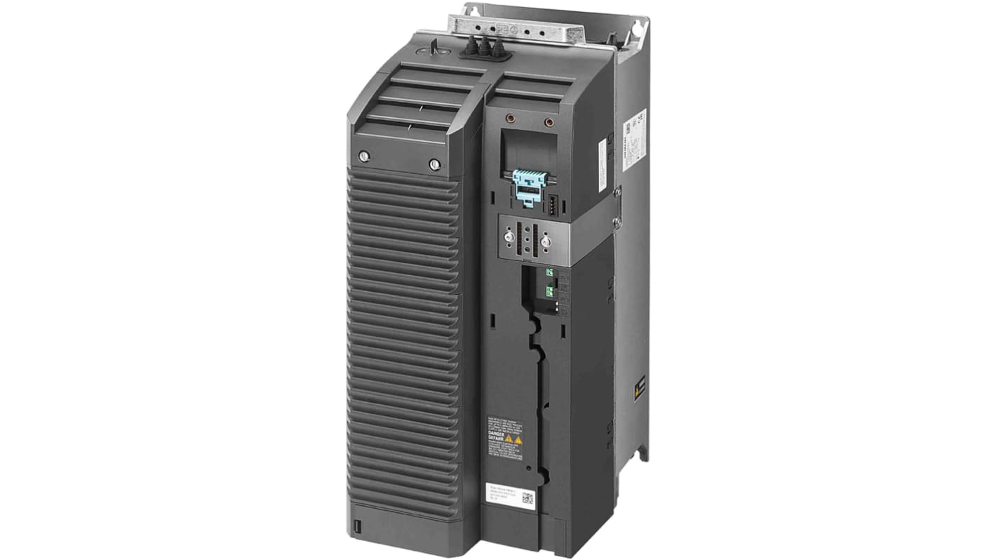 Módulo de energía Siemens serie SINAMICS PM240-2, 22 kW, 380 → 480 V ac, 3 fases, 76 A, 550Hz, IP20