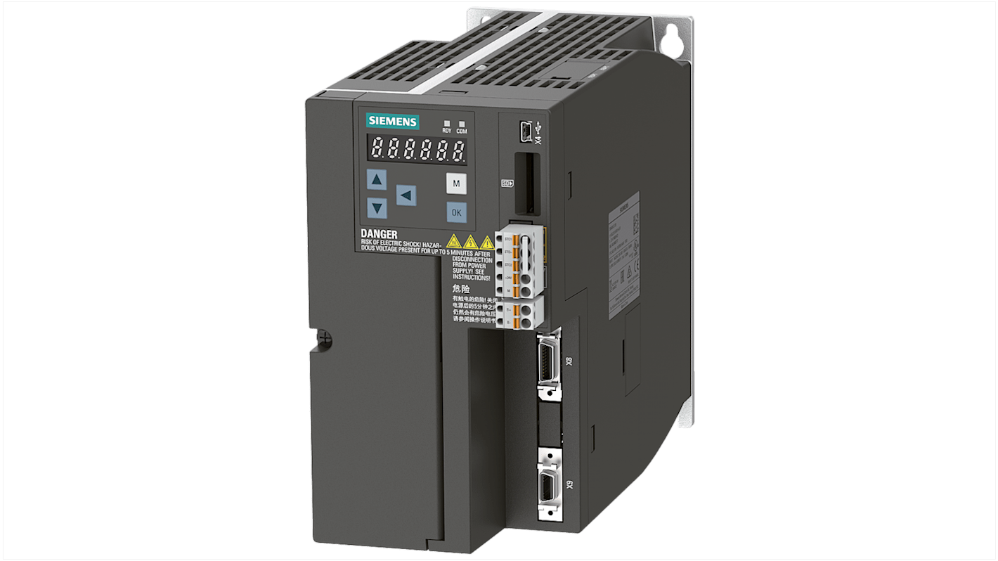 Siemens Servoantrieb, 3-phasig, 480 V / 13,8 A 1,5 kW