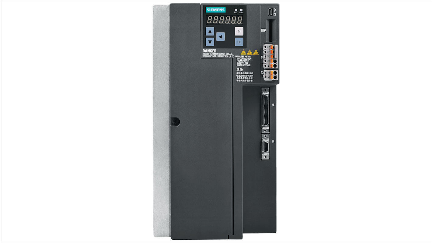 Servocomando Siemens, 3 fasi, 3,5 kW, 480 V, 33 A