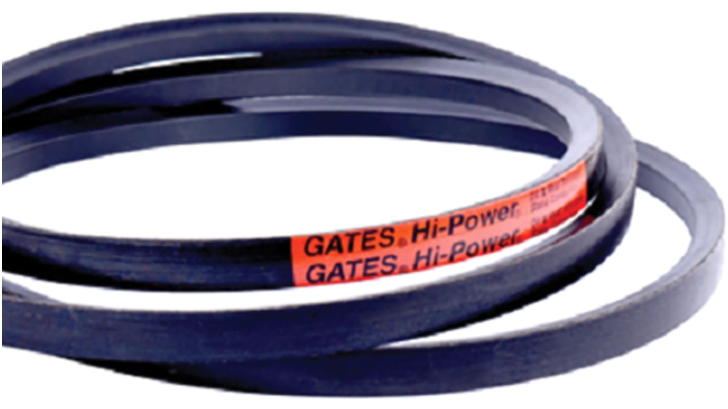 Cinghia di trasmissione Gates serie Hi-Power, sezione Z, 1000mm x 10mm x 6mm
