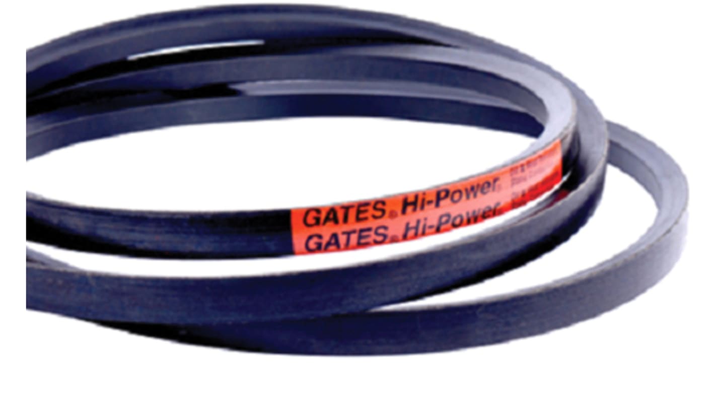 Cinghia di trasmissione Gates serie Hi-Power, sezione Z, 730mm x 10mm x 6mm