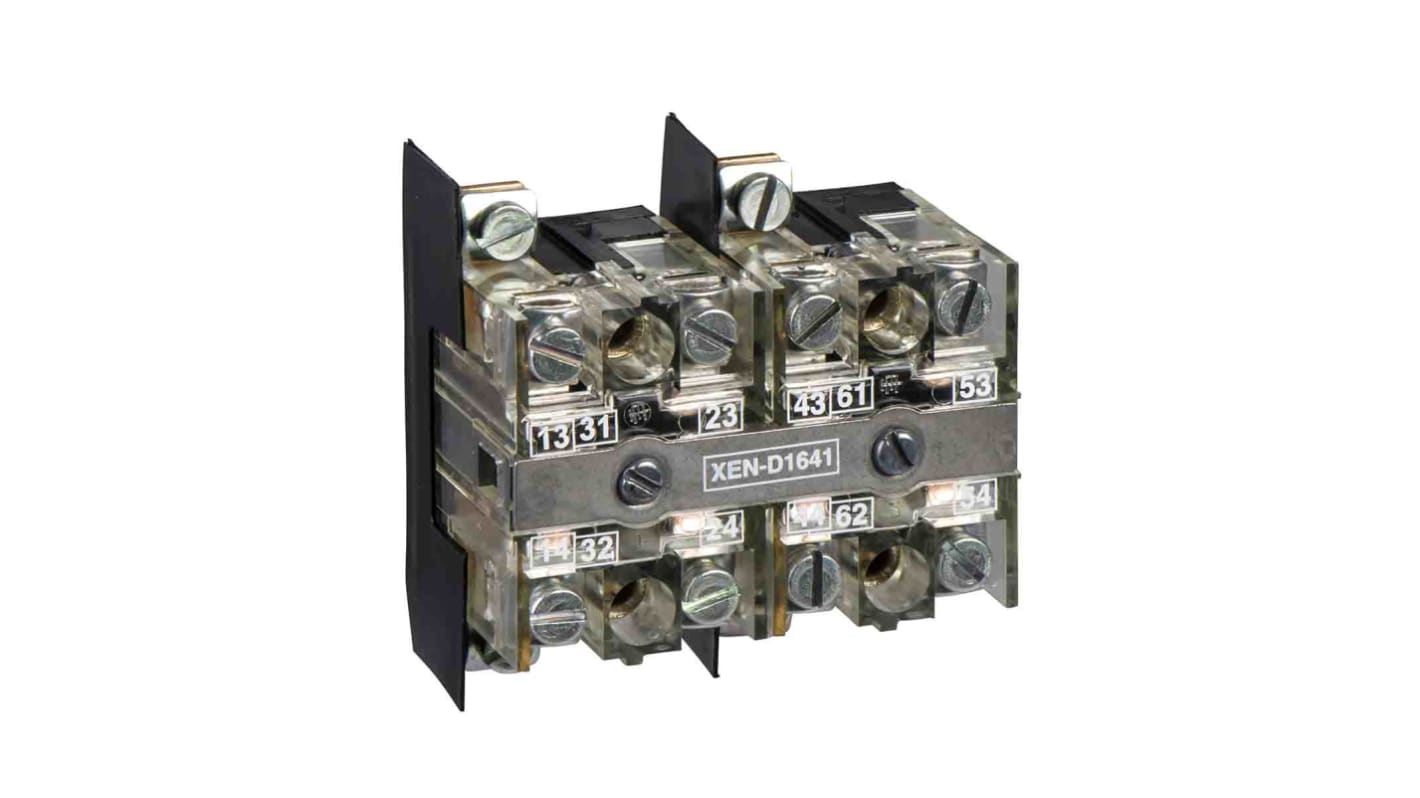 Schneider Electric XEND Series Contact Block, 240V, 2 NO