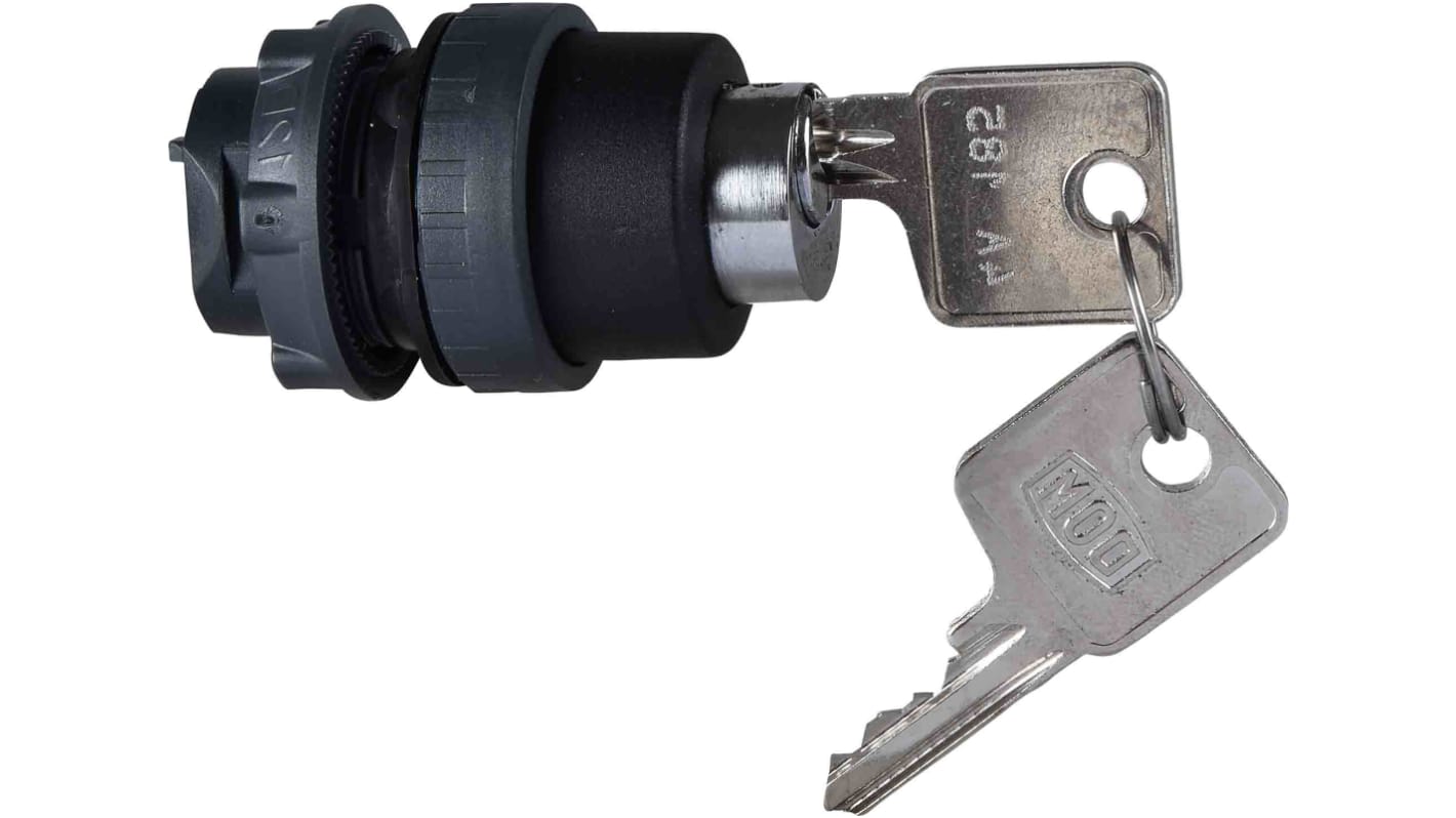 Schneider Electric ZB5 Key Switch Head, 22mm Cutout