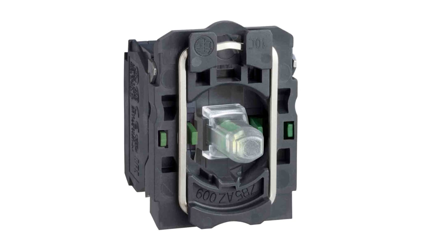 Schneider Electric ZB5 Lichtblock Anzeigenblock LED, 1 Wechsler, 24V Schraubanschluss