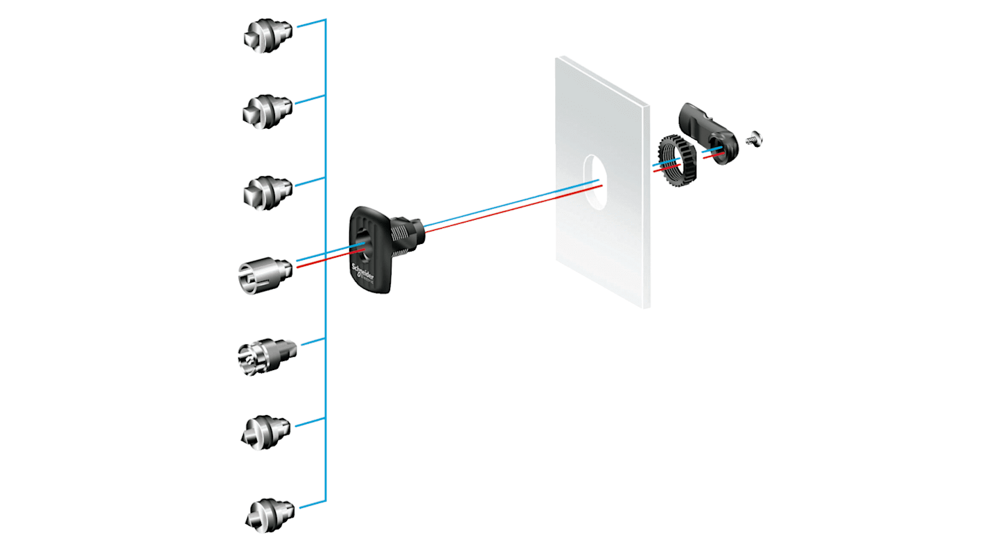 Inserto di bloccaggio Schneider Electric per Spacial S3D Encl