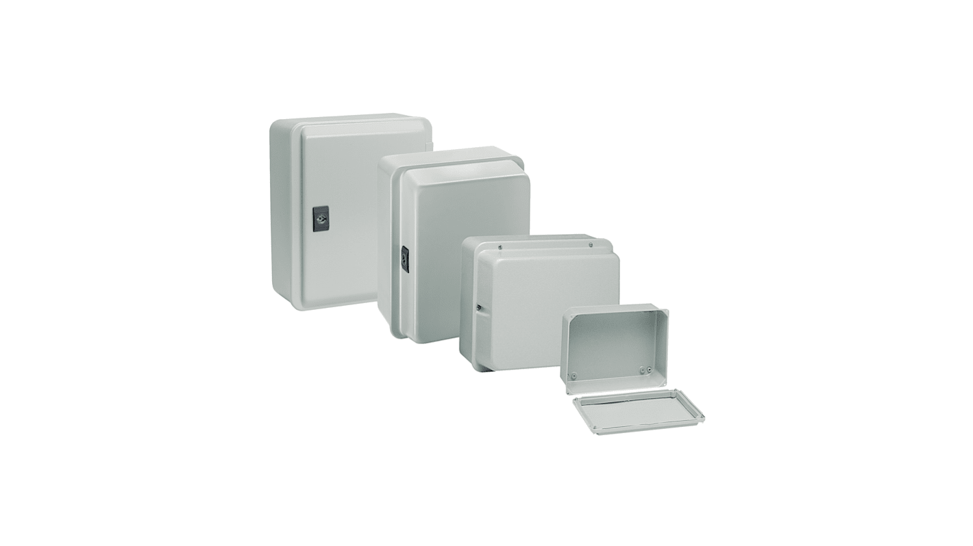 Caja de pared Schneider Electric Spacial SDB de Acero Gris claro, , IP55