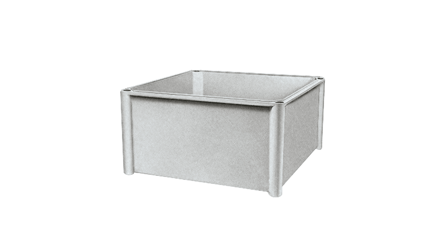 Schneider Electric Thalassa PLS Series Grey Fibreglass Reinforced Polyester Enclosure, IP66, IK09, 360 x 360 x 135mm