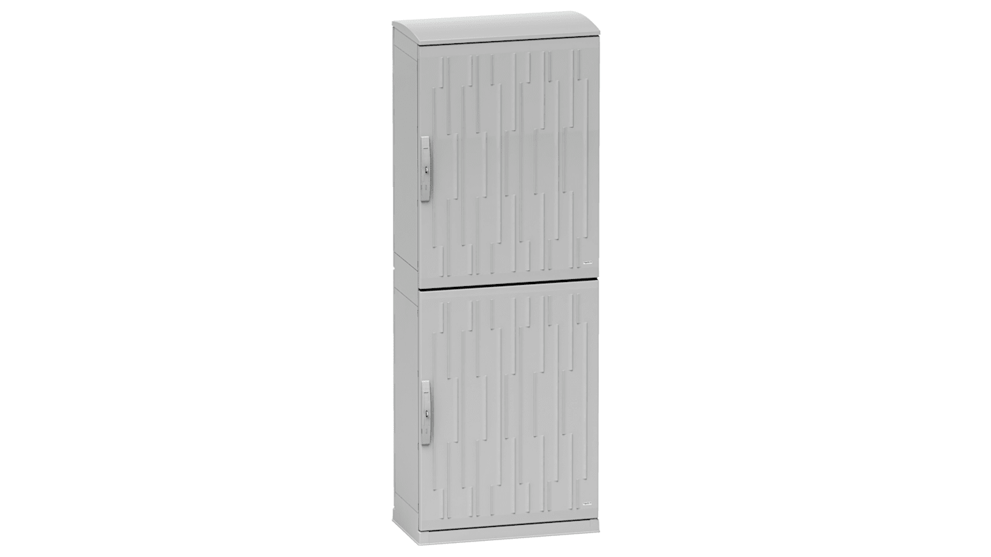 Schneider Electric Thalassa PLA Systemschrank IP65, aus Polyester Grau, 2 Türen, 2000x750x420mm