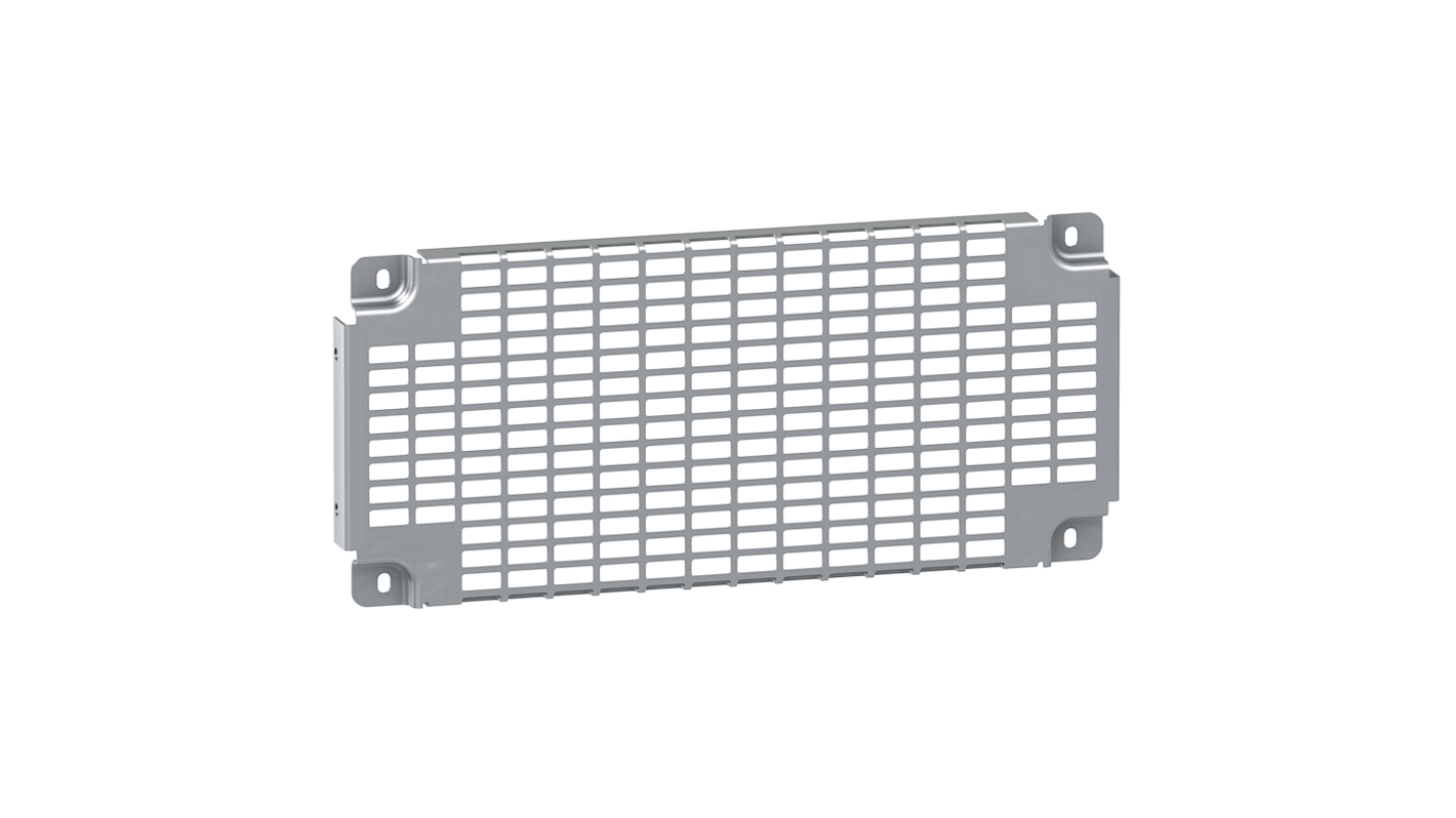 Schneider Electric Telequick Series Perforated Mounting Plate, 425mm H, 800mm W for Use with Mounting Accessory