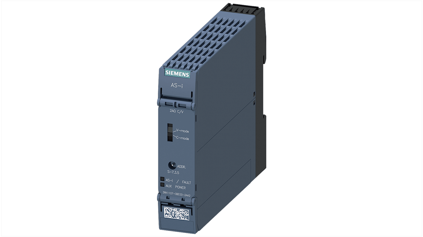 Siemens PLC I/Oモジュール 3RK1107-0BE00-2AA2 スリムラインコンパクトI/Oモジュール