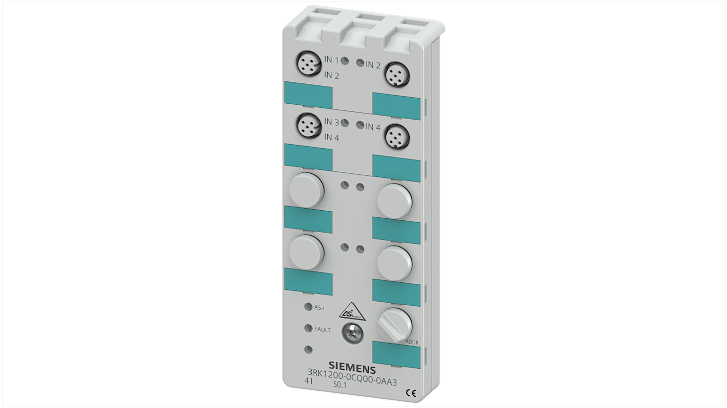 Siemens PLC I/Oモジュール 3RK1200-0CQ00-0AA3 デジタルI/OモジュールK60 アナログ I/O モジュール IP67 – K45用