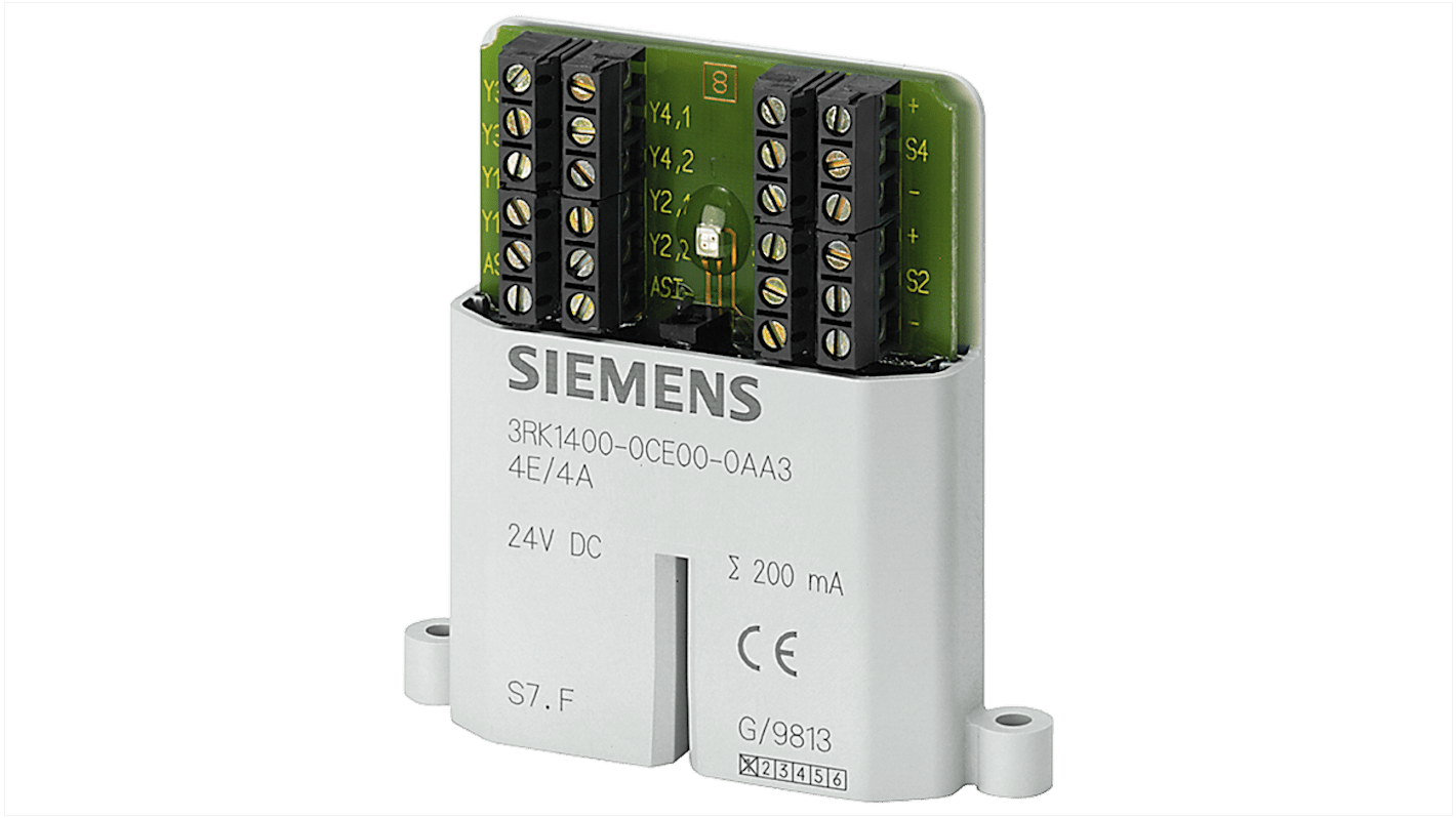 Siemens PLC I/Oモジュール 3RK1400-0CE00-0AA3 フラットモジュール