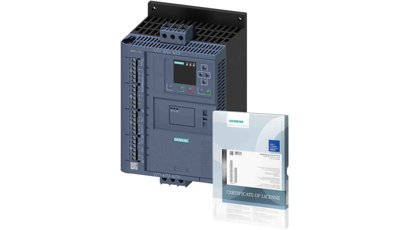 Siemens Starter Kit for Use with 3RW55, 200 → 480 V