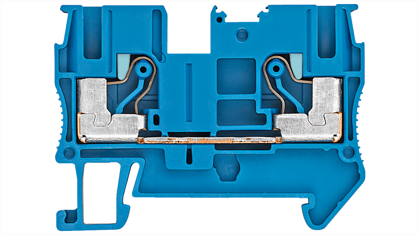 8WH60000AH01 Siemens 8WH Series Blue DIN Rail Terminal Block, 6mm² RS