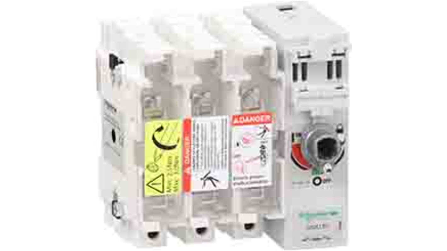 Sezionatore portafusibili Schneider Electric GS2LLB3 3 NA, corrente max 160A, 3, fusibile A4 TeSys GS2L