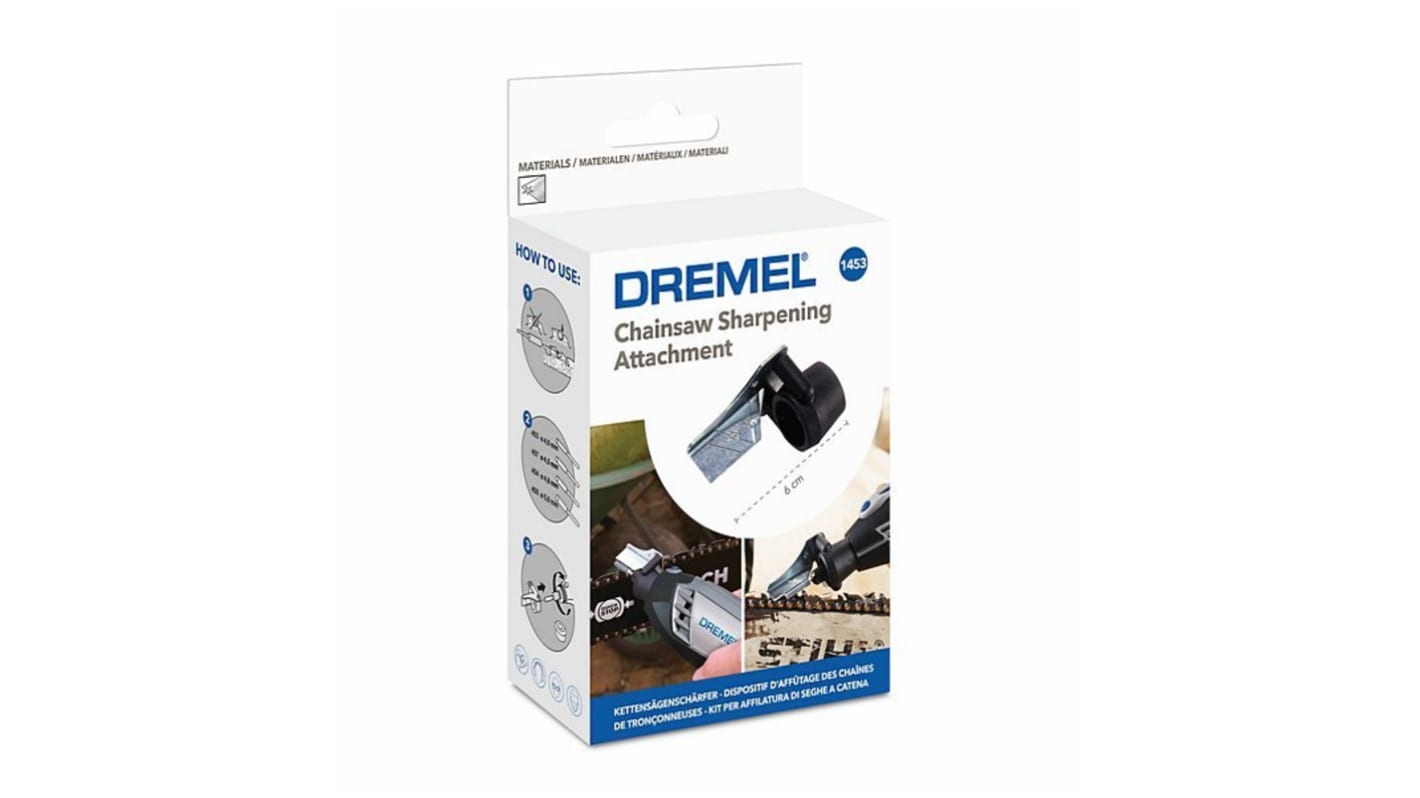 26151453JB  Accessoire pour affutage de tronçonneuse Dremel 5