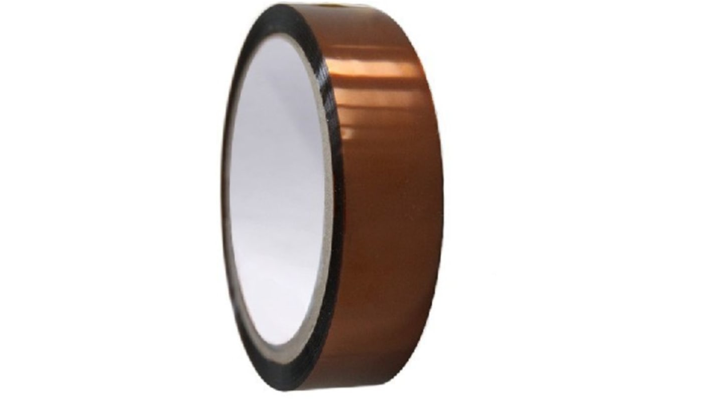 RS PRO AT4160 Polyimid-Folie Abdeckband bronzefarben Silikon-Kleber 19mm x 33m