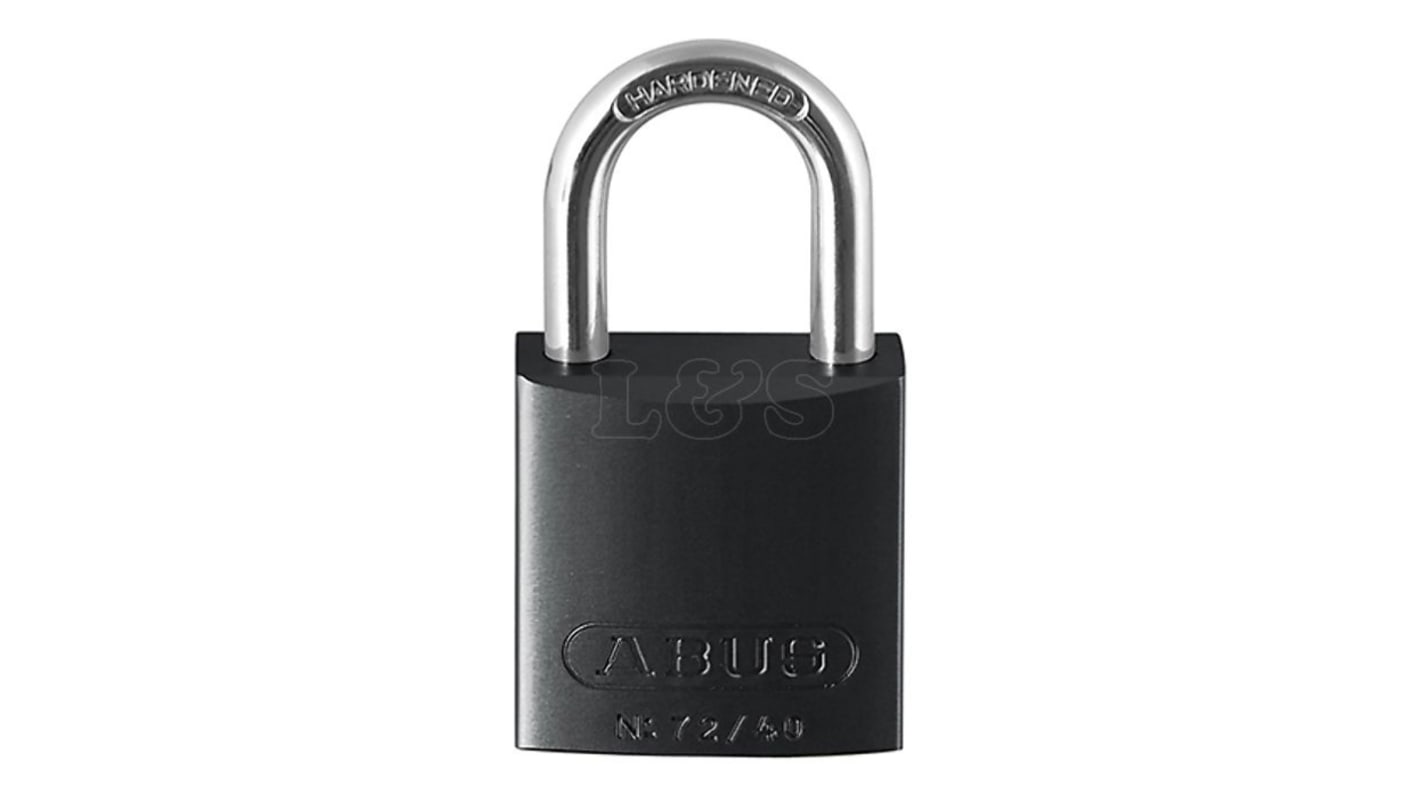 ABUS Key Weatherproof Aluminium Padlock, Keyed Alike, 6mm Shackle, 38.5mm Body