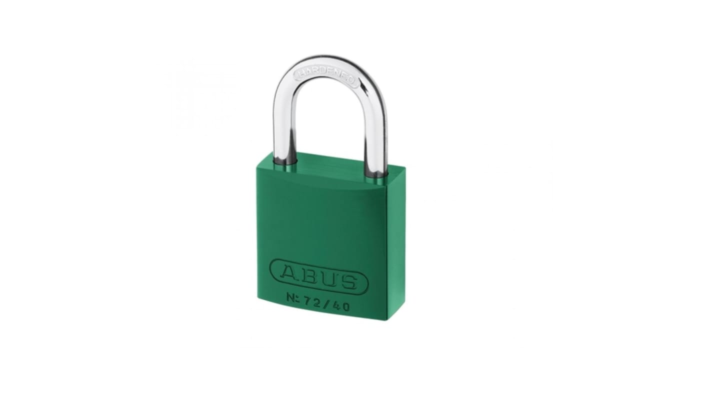 ABUS Key Weatherproof Aluminium Padlock, Keyed Alike, 6mm Shackle, 38.5mm Body