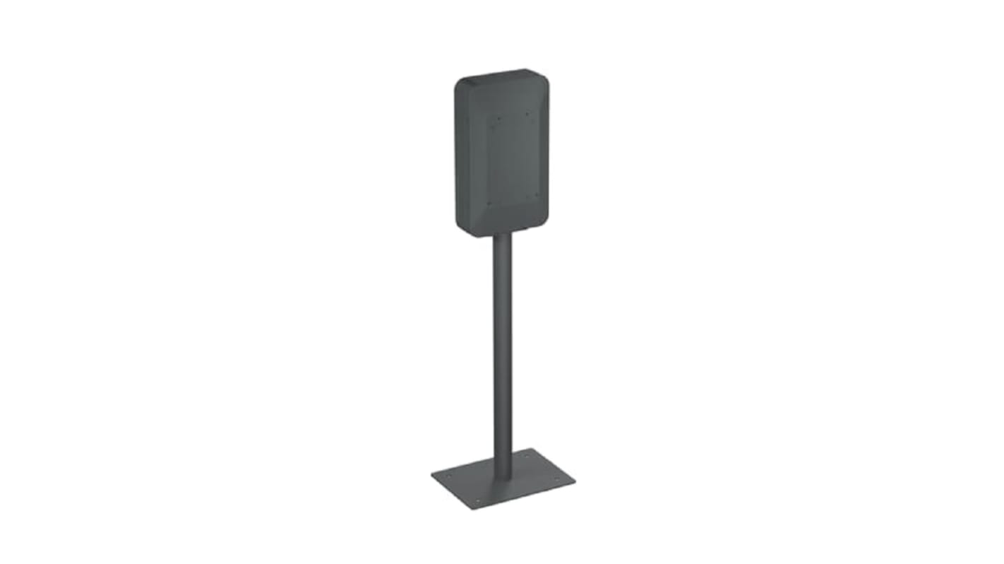 Metal pedestal for one charger, free-sta