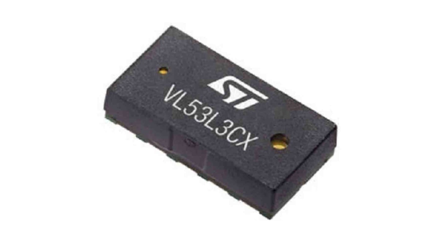 STMicroelectronics Közelségérzékelő IC VL53L3CXV0DH/1 Repülési idő, 1000 kHz, érzékelés: 3m, 2,8 V, 12-tüskés, LGA