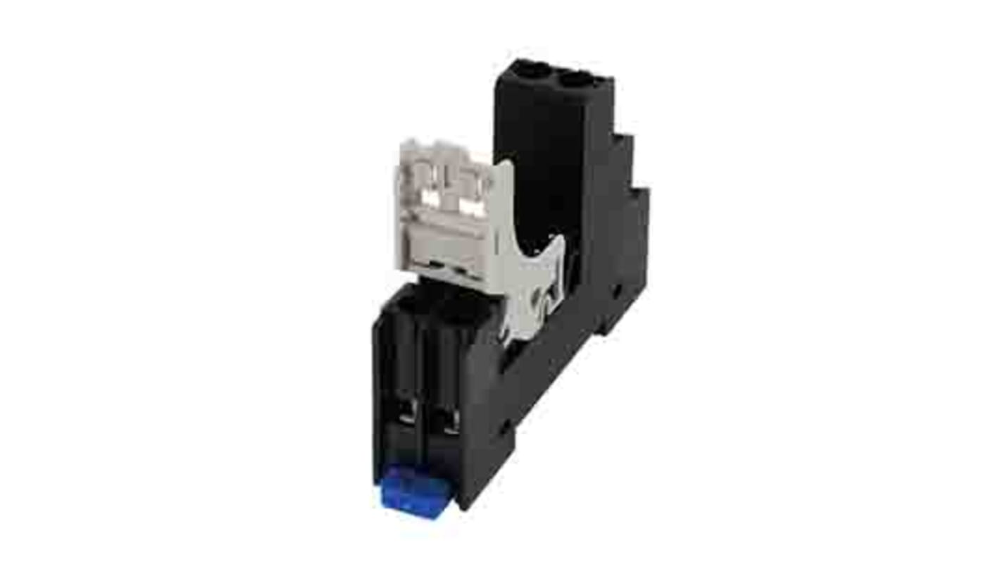 Idec SJ 8 Pin 250V ac DIN Rail Relay Socket, for use with RJ2