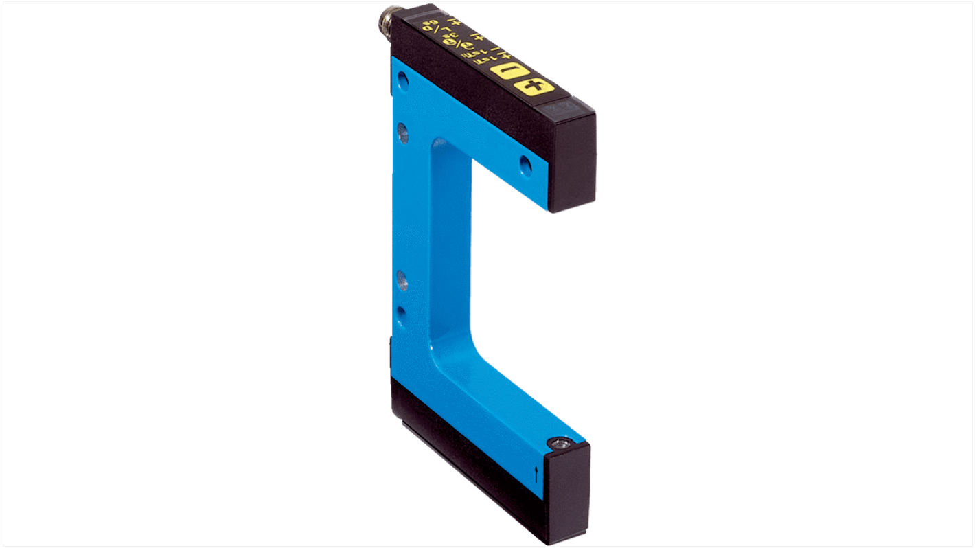 Fotocélula Sick Sensor de horquilla, alcance 2 mm, salida Conmutación de luz/oscuridad, NPN, PNP, Conector M8, IP65