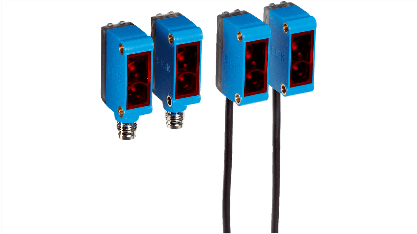 Sick Through Beam Photoelectric Sensor, Block Sensor, 0 → 15 m Detection Range