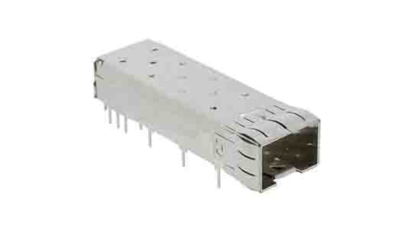 Conjunto de caja QSFP Molex 747540103, Serie 74754 para uso con Conector SFP