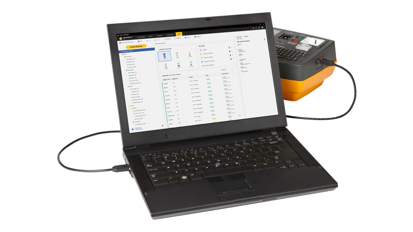 Fluke PAT-Prüfsoftware FLK-TRUTEST-CD für Beha-Amprobe GT-600, Beha-Amprobe GT-650, Beha-Amprobe GT-800, Beha-Amprobe