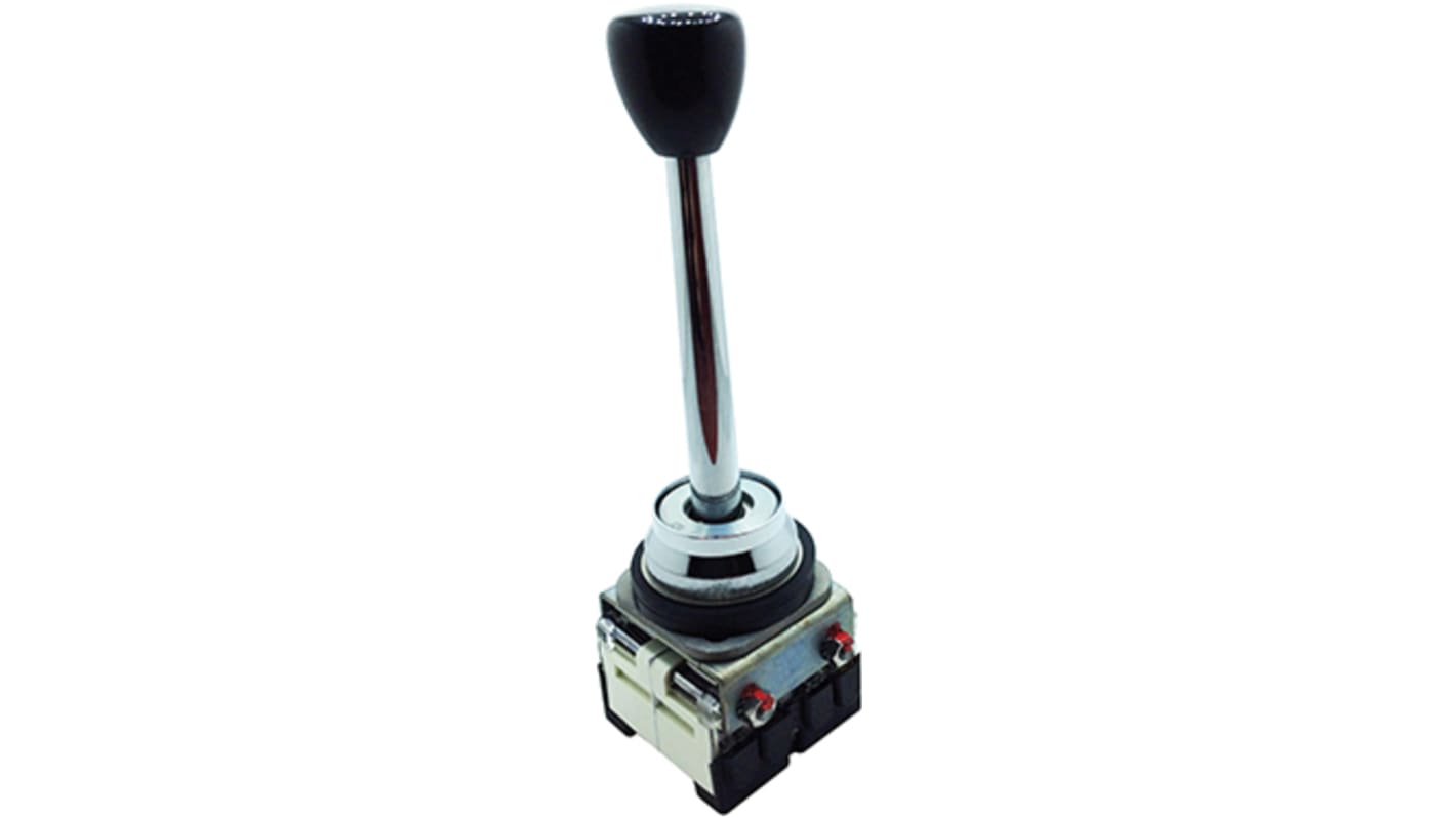 Joystick, řada: XD2 IP40 Single Axisosý SPST -25 → 70°C