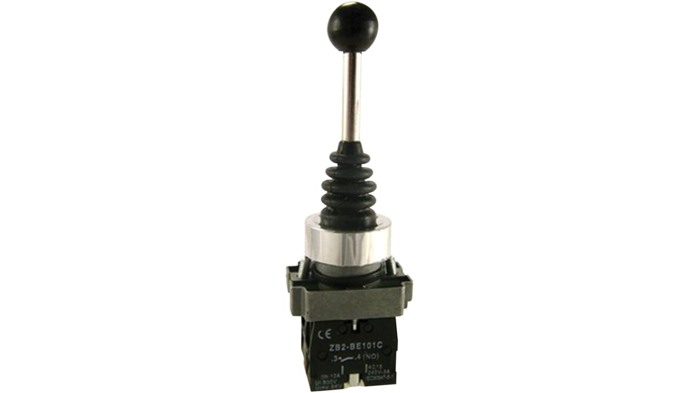 Controlador de Joystick, Single Axis ejes, 2 NC, IP65, -25 → 70°C XD2