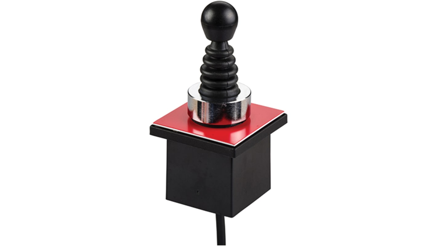 Joystick vezérlő IP66, Single Axis-tengelyes, 25 mA, 12 → 24V, -25 → 70°C XDA