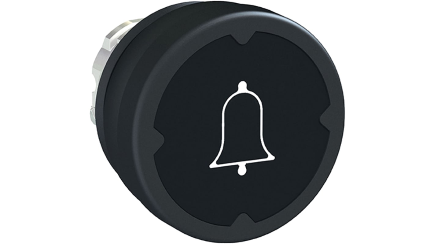 Schneider Electric XB4 Series Black Momentary Push Button, 22mm Cutout