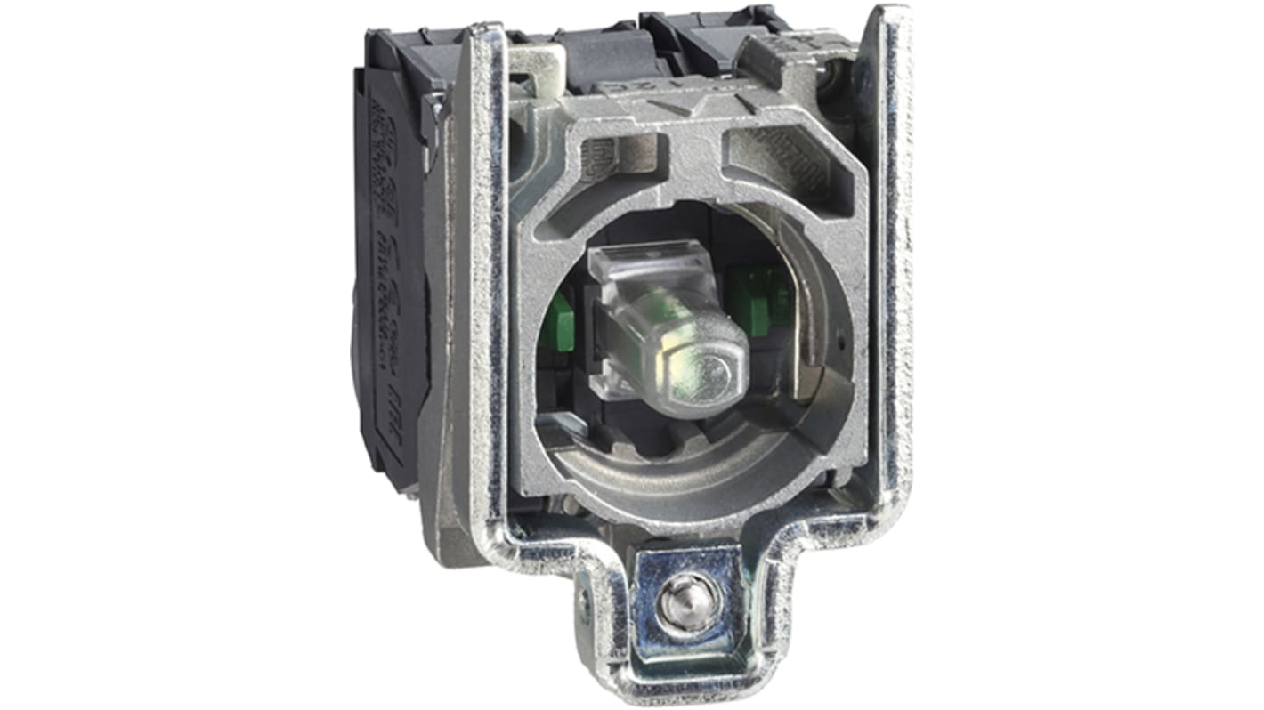 Schneider Electric XB4 Series Light Block, 230 → 240V, White Light, 1CO