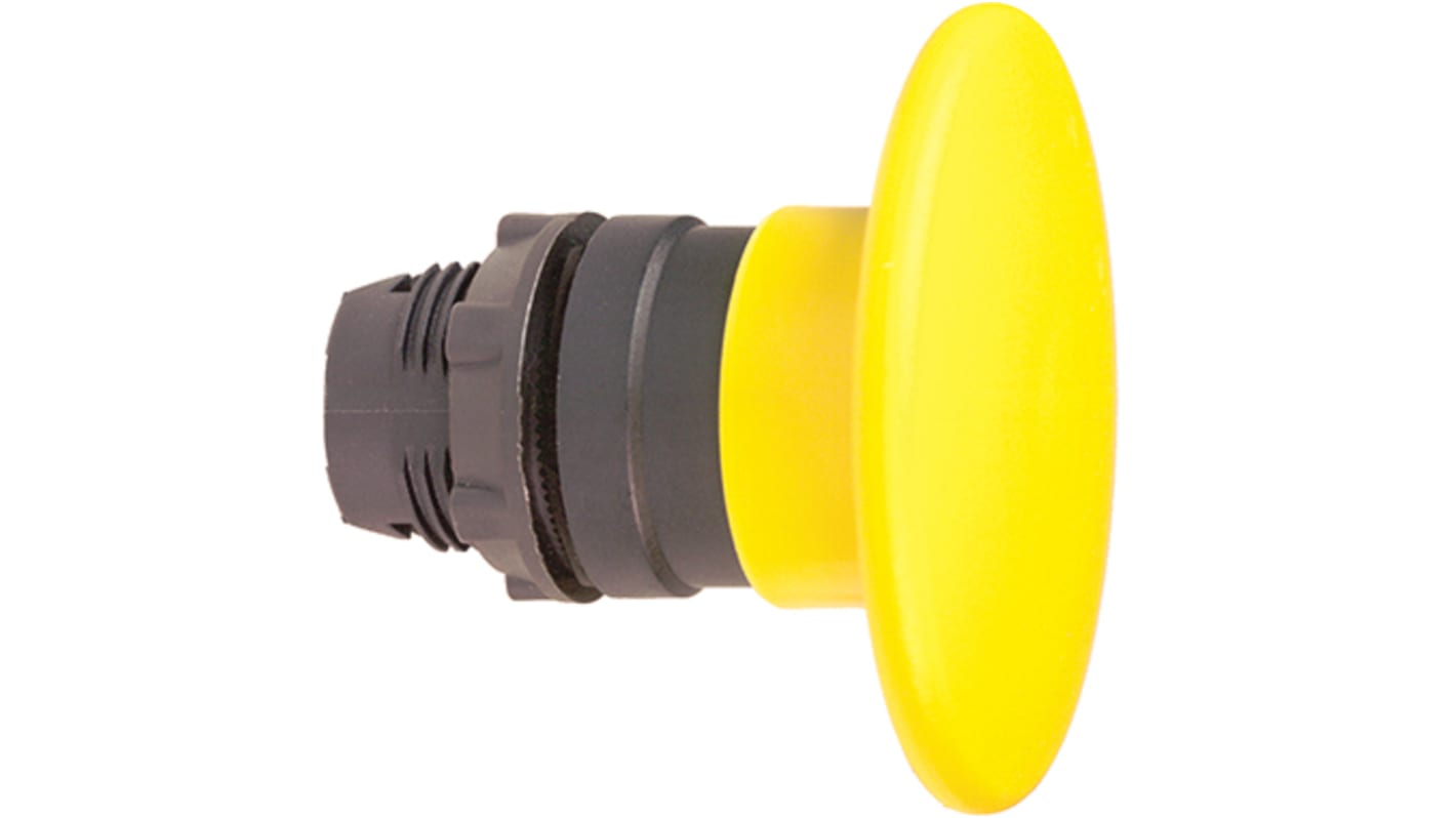 Schneider Electric XB5 Series Yellow Momentary Push Button, 22mm Cutout