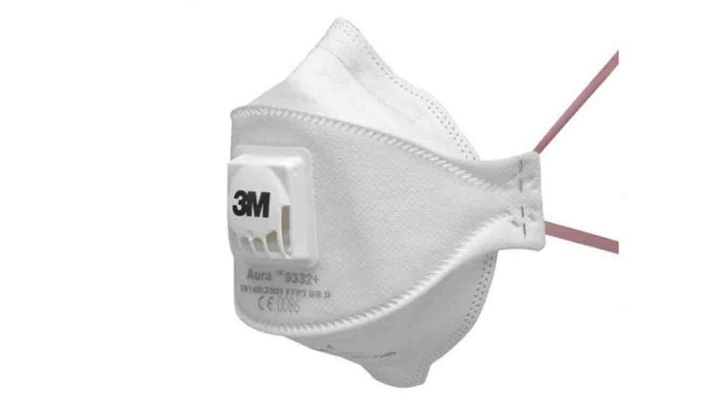 3M 9300+ Series Disposable Face Mask, FFP3, Valved