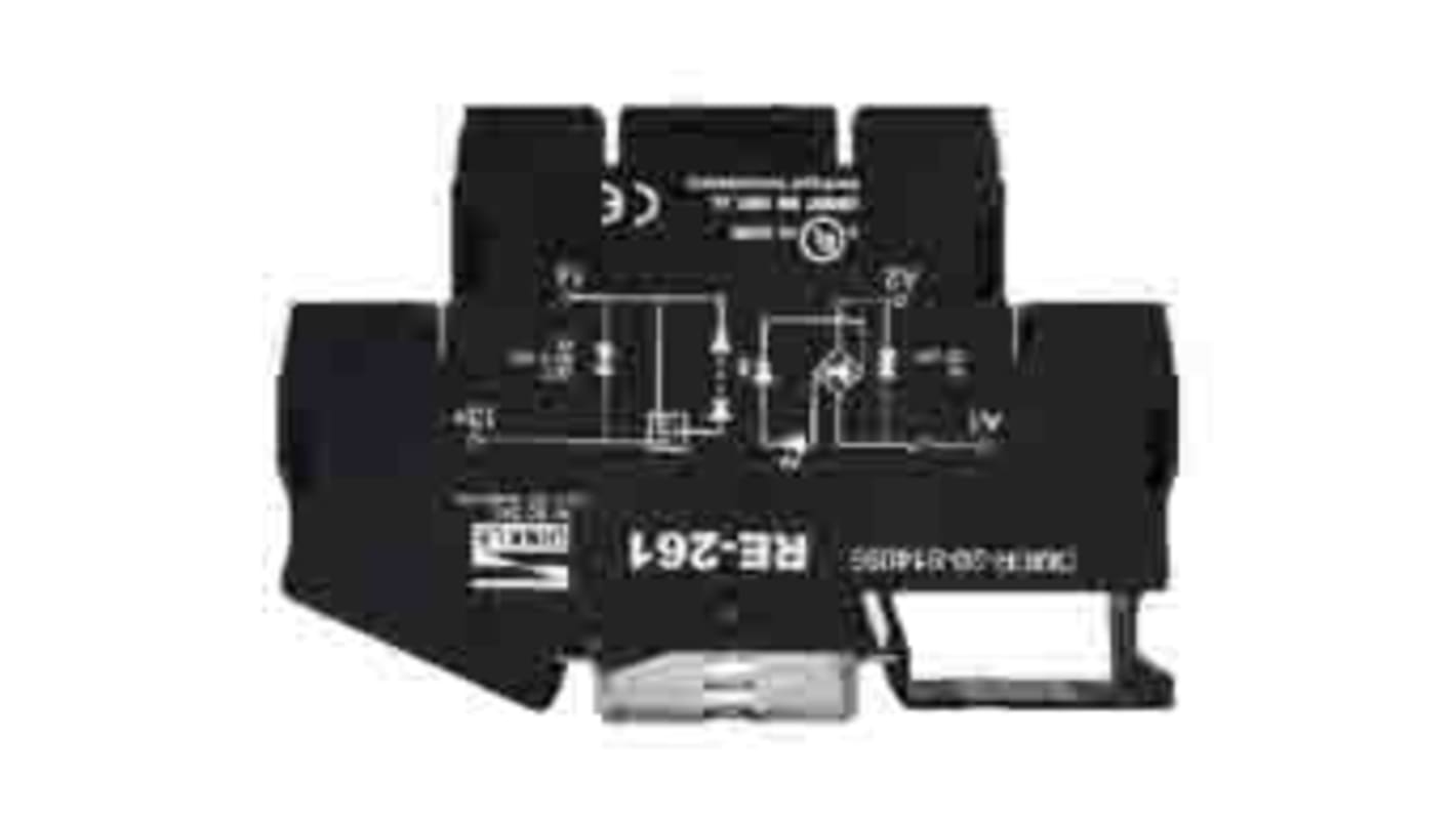 Module à relais statique RS PRO, Rail DIN, 24 Vdc
