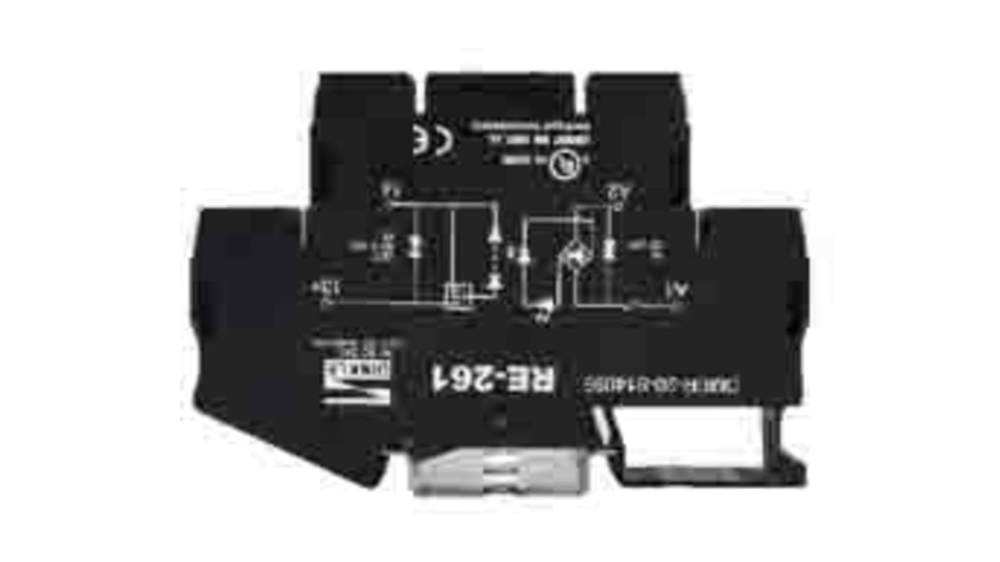 RS PRO Halbleiter-Interfacerelais, 6 Adc max., DIN-Schienen 24 Vdc min. 48 Vdc max. / 24 Vdc max.