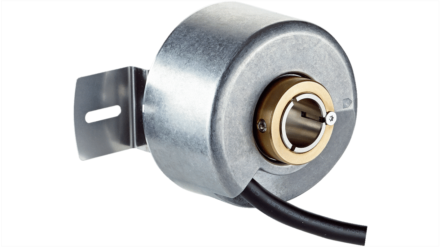 Encoder incrementale Sick, 1024 impulsi giro , dia. albero 6mm → 5/8poll, uscita HTL, TTL