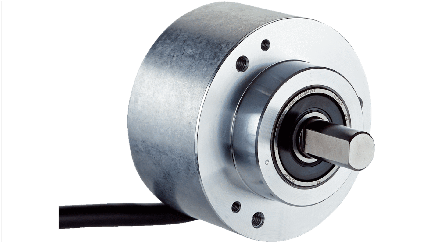 Encoder incrementale Sick, 100 impulsi giro , dia. albero 10mm, uscita HTL, TTL