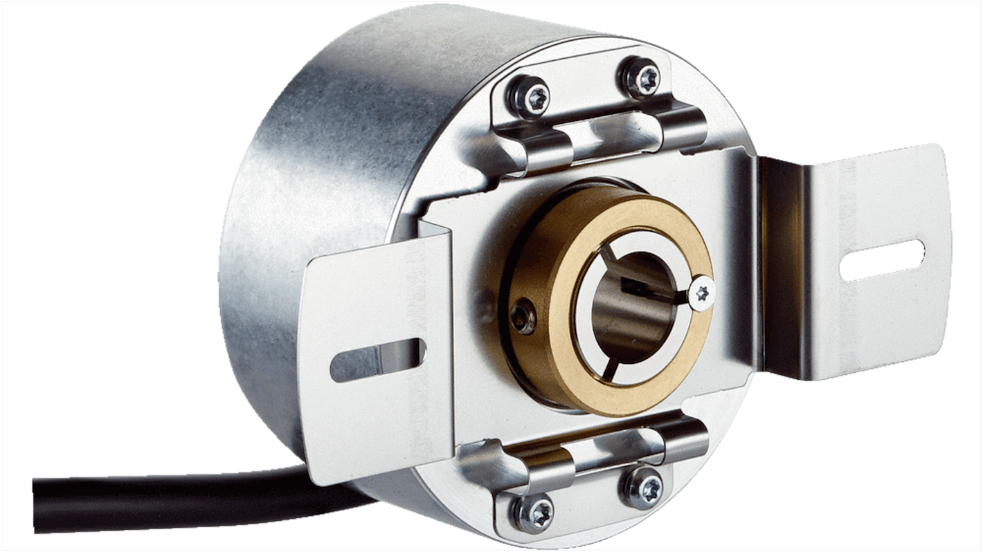 Encoder incrementale Sick, 4096 impulsi giro , dia. albero 6mm → 5/8poll, uscita HTL, TTL