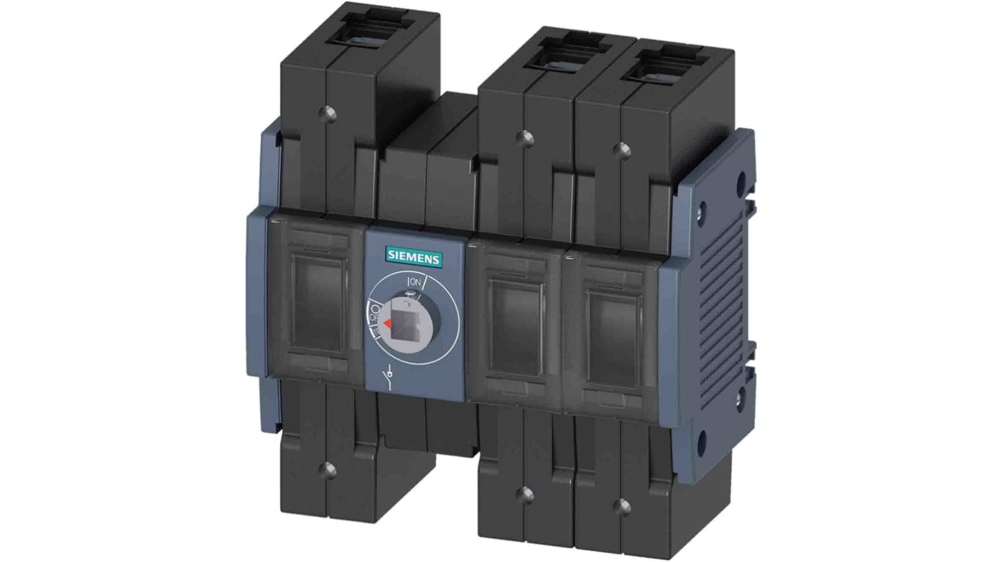 Sezionatore con interruttore Siemens 3KD3230-2NE20-0, corrente max 125A Integrato, 3, fusibile Misura 2 SENTRON 3KD