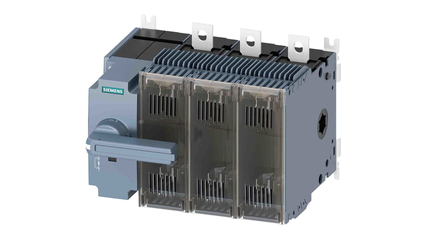 Sezionatore con interruttore Siemens 3KF3325-2LF11, corrente max 250A Integrato, 3, fusibile Dimensione 3 SENTRON 3KD