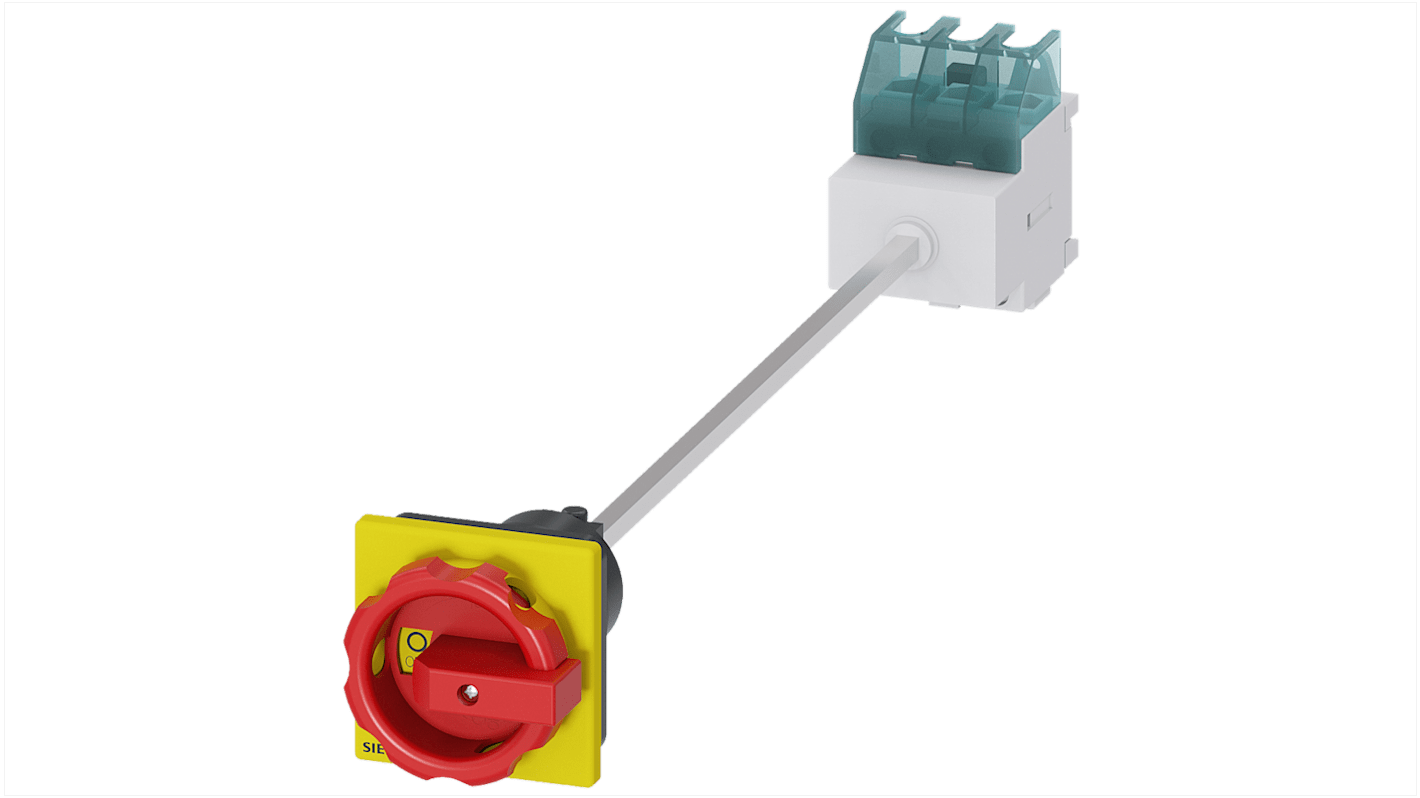 Interrupteur-sectionneur 32A Châssis fermé 3, taille de fusible Taille 2 SENTRON 3LD